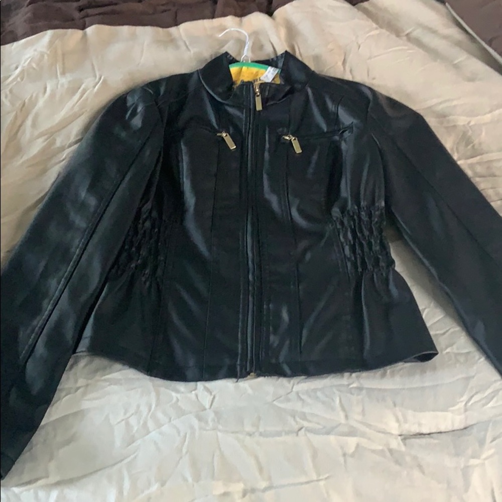 Leather jacket